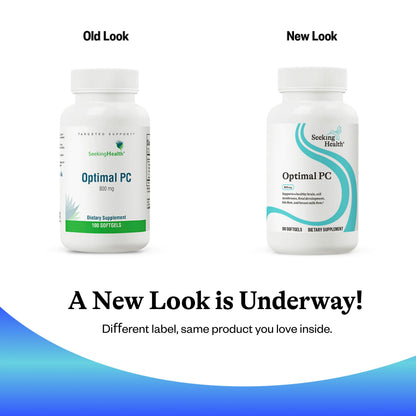 Seeking Health Optimal PC – Choline for Brain & Liver Health, 90 Softgels