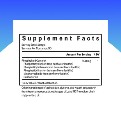 Seeking Health Optimal PC – Choline for Brain & Liver Health, 90 Softgels