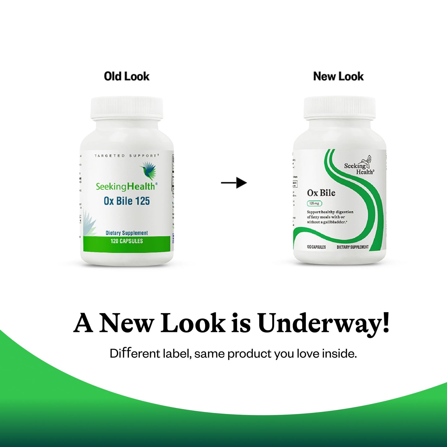 Seeking Health Ox Bile 125 mg – Digestive Enzyme (120 Capsules)
