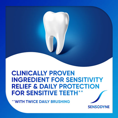 Sensodyne Repair and Protect Whitening Toothpaste – Sensitivity Relief & Cavity Protection (3.4 oz, Pack of 2)