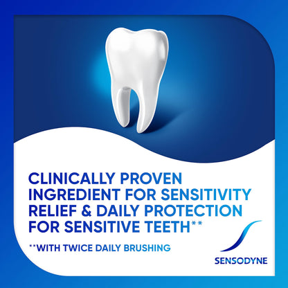 Sensodyne Repair and Protect Mint Toothpaste – Sensitive Teeth & Cavity Prevention (3.4 oz)