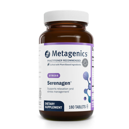 Metagenics Serenagen Supplement - Herbal Stress Support with Asian Ginseng & Chinese Herbs | 180 Tablets
