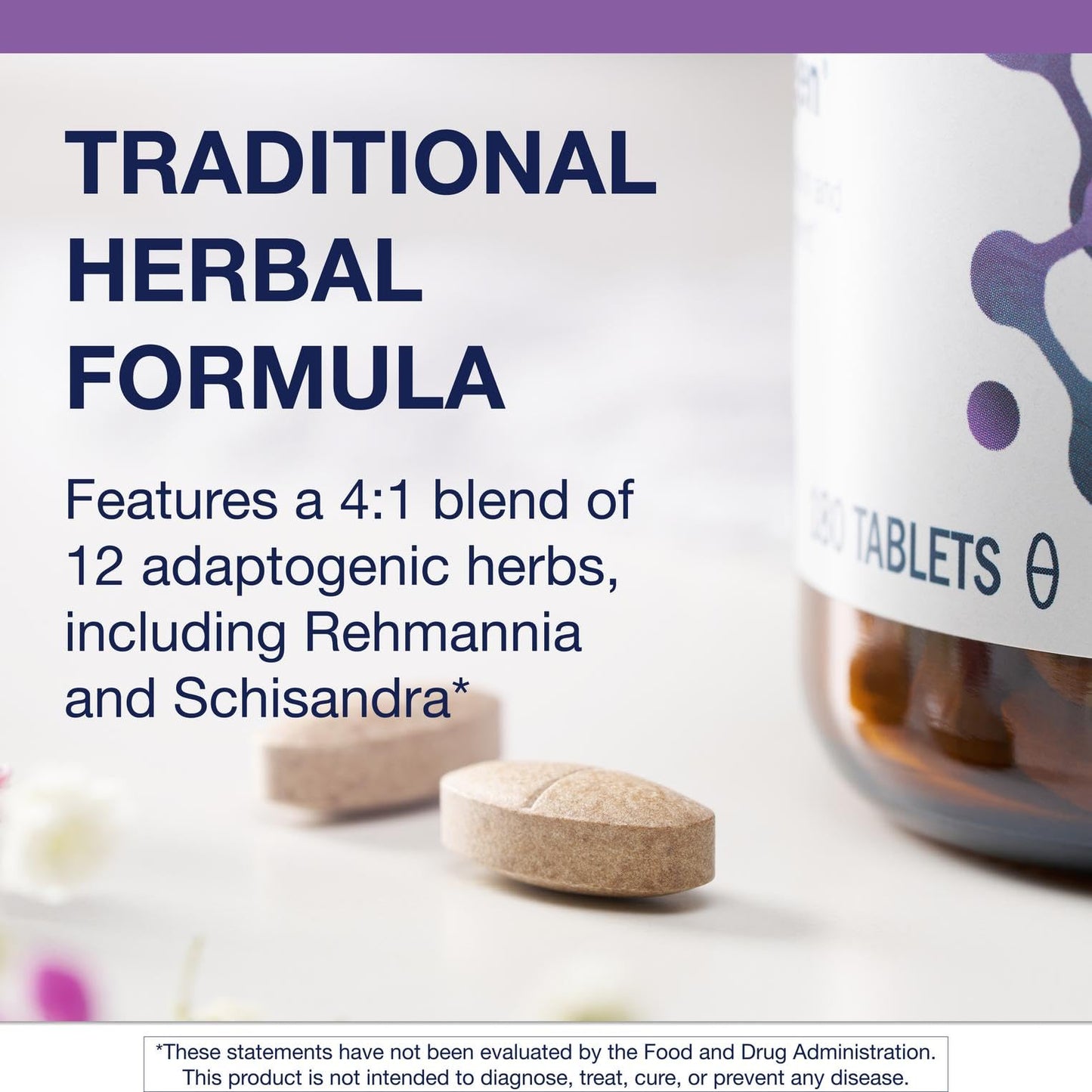 Metagenics Serenagen Supplement - Herbal Stress Support with Asian Ginseng & Chinese Herbs | 180 Tablets