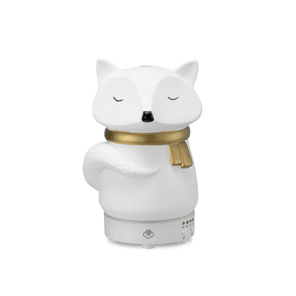 Serene House Snow Fox Diffuser | Ultrasonic Cool Mist, 90ml, 7-Color LED