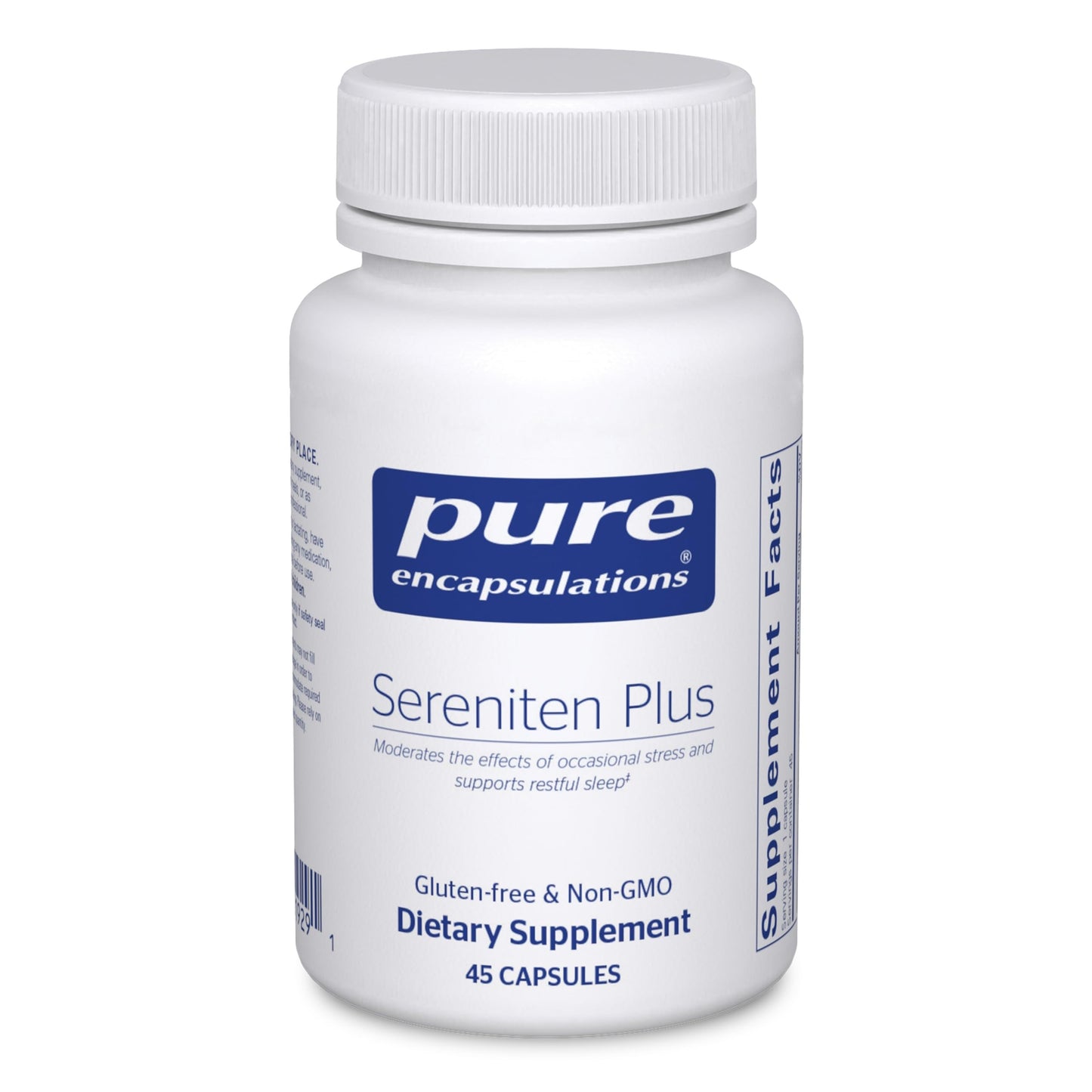 Sereniten Plus by Pure Encapsulations – Stress & Restful Sleep Support | 45 Capsules