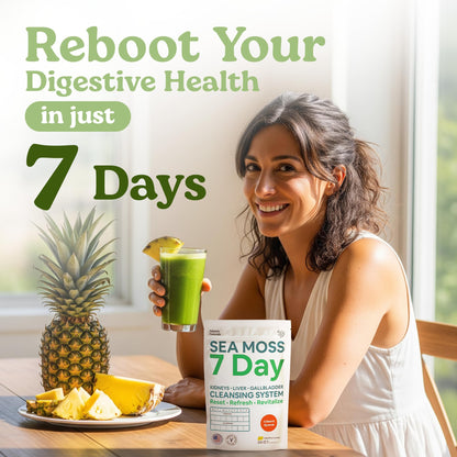 Atlantic Naturals Sea Moss 7 Day Detox – Liver, Gallbladder & Kidney Cleanse