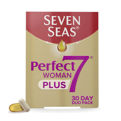 Seven Seas Perfect 7 Woman 30 Sachet – Multivitamin with Omega-3 for Women
