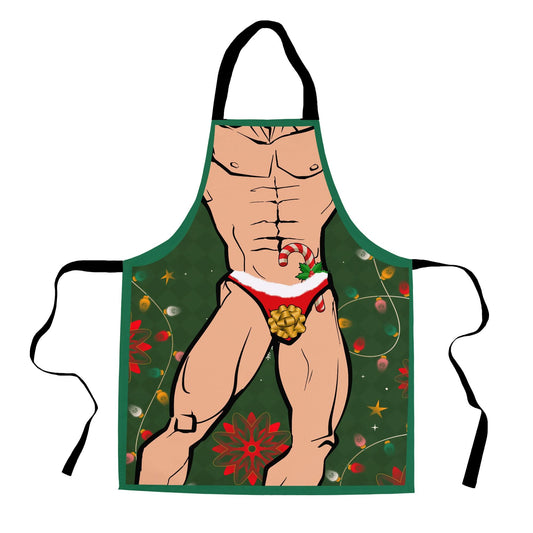 Sexy Mr Claus -  Adult Apron