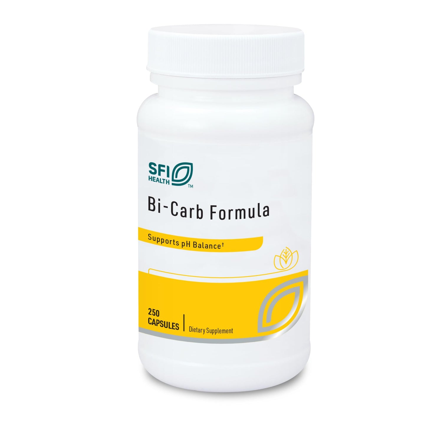 SFI Health Sodium & Potassium Bicarbonate - Bi-Carb Formula (250 Capsules)