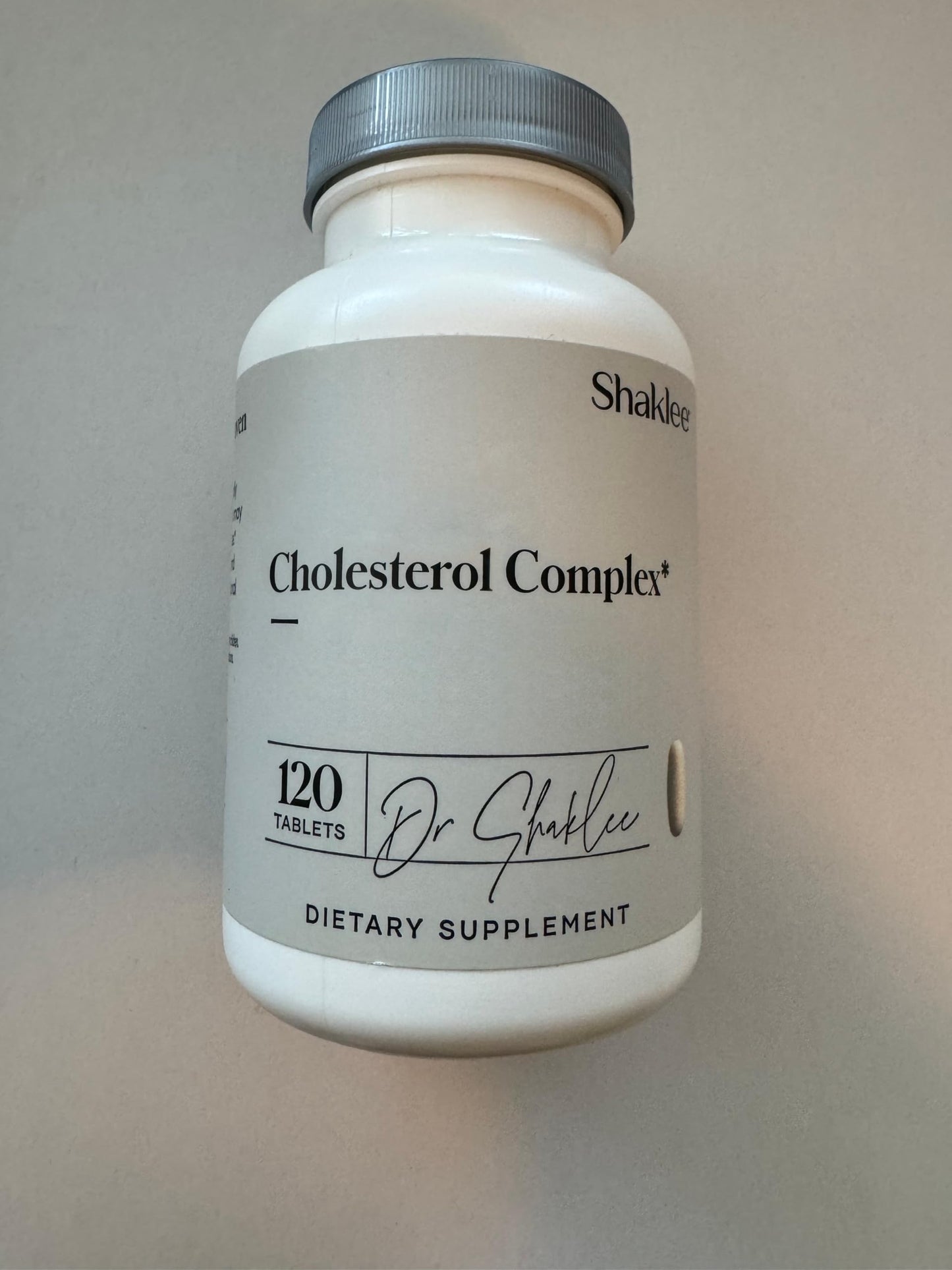 Shaklee Cholesterol Complex: Plant-Based Formula - 120 Tablets