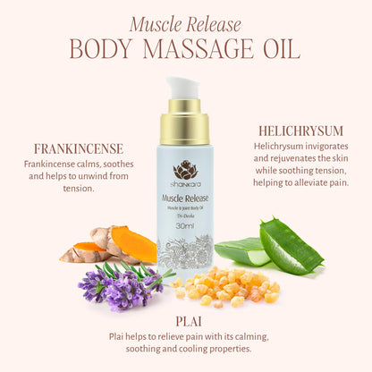 Shankara Body Massage Oil – Muscle Relief with Lavender & Arnica (30ml)