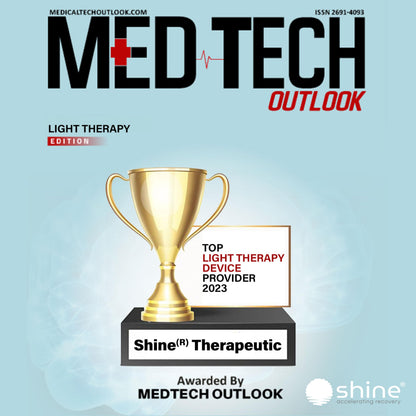 SHINE Relief DEEP RED/NIR Plus – 660nm & 850nm Light Therapy for Skin Health & Recovery