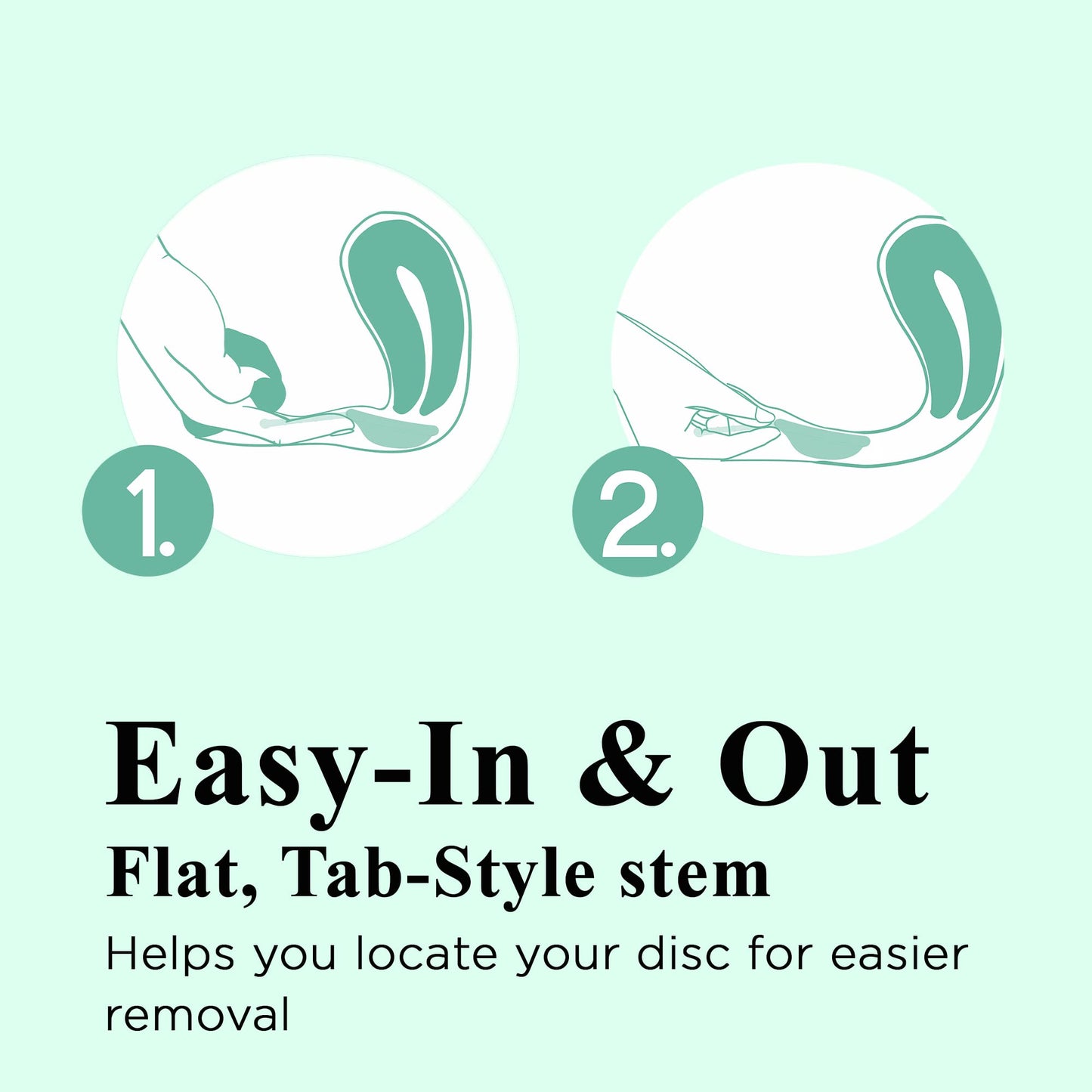 SHORDY Reusable Menstrual Disc (Small) – 100% Medical-Grade Silicone, Leak-Free & Eco-Friendly Period Care