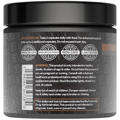 Formulation Factory Shroom Vroom 10-in-1 Mushroom Supplement — Focus, Energy & Immune Support