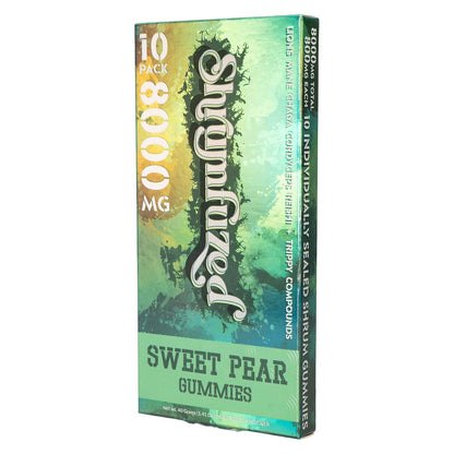 Shrumfuzed Proprietary Nootropic Gummy 3200mg – Lion's Mane, Reishi, Chaga & Cordycep Mushroom Blend (4, Sweet Pear)