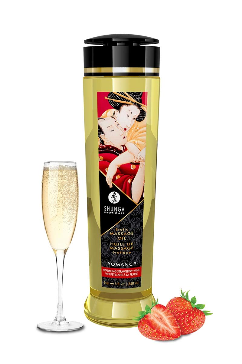 Shunga Erotic Massage Oil Romance 240Ml - Sensual Massage Oil by Shunga