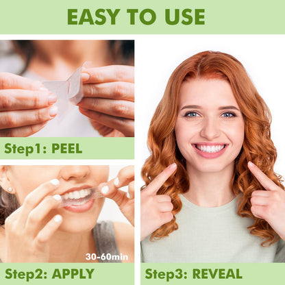 Sierra Clean Teeth Whitening Strips – Enamel Safe & Sensitivity Free