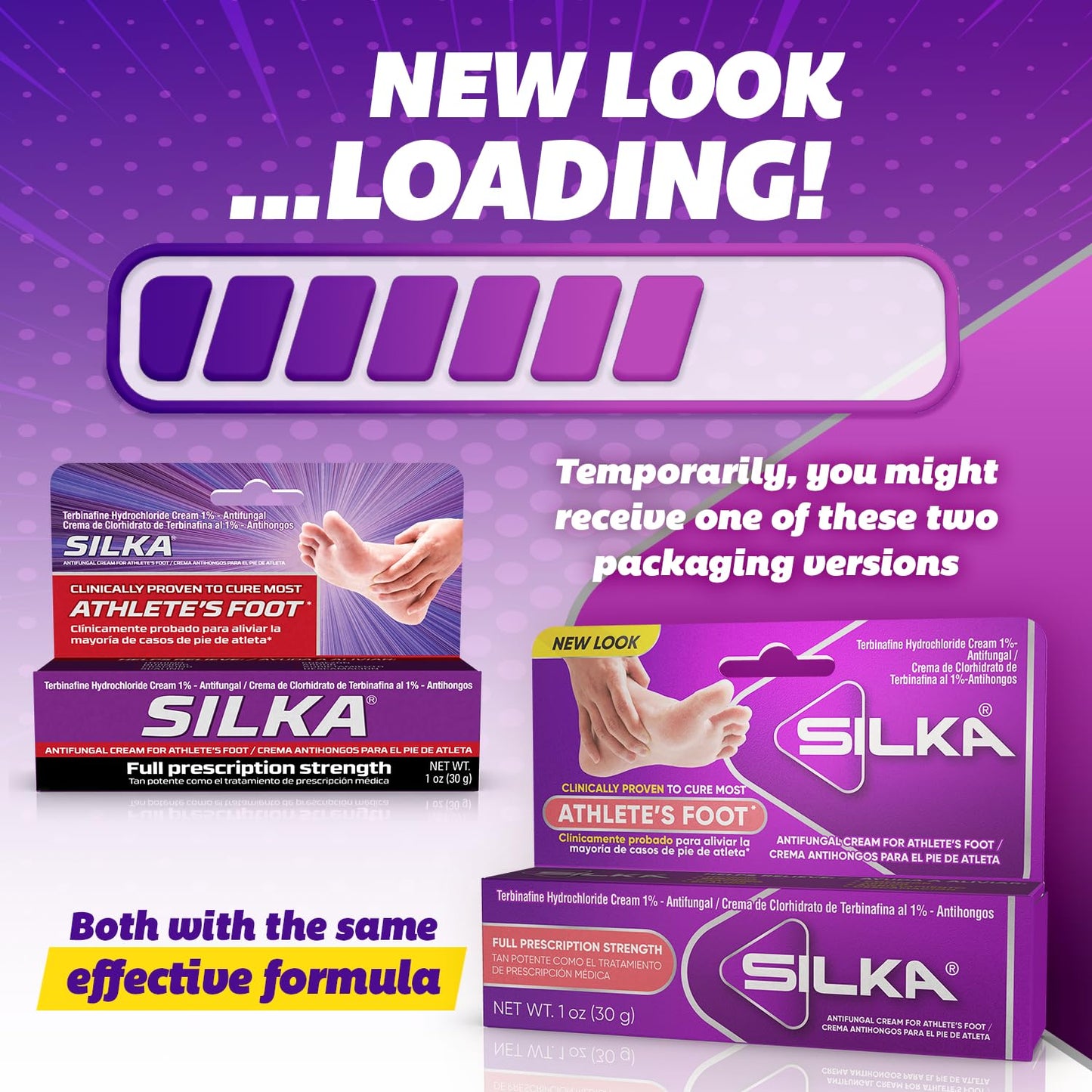 SILKA Anti-Fungal Cream - Maximum Strength 1% Terbinafine for Athlete's Foot, Jock Itch & Ringworm (1 oz)