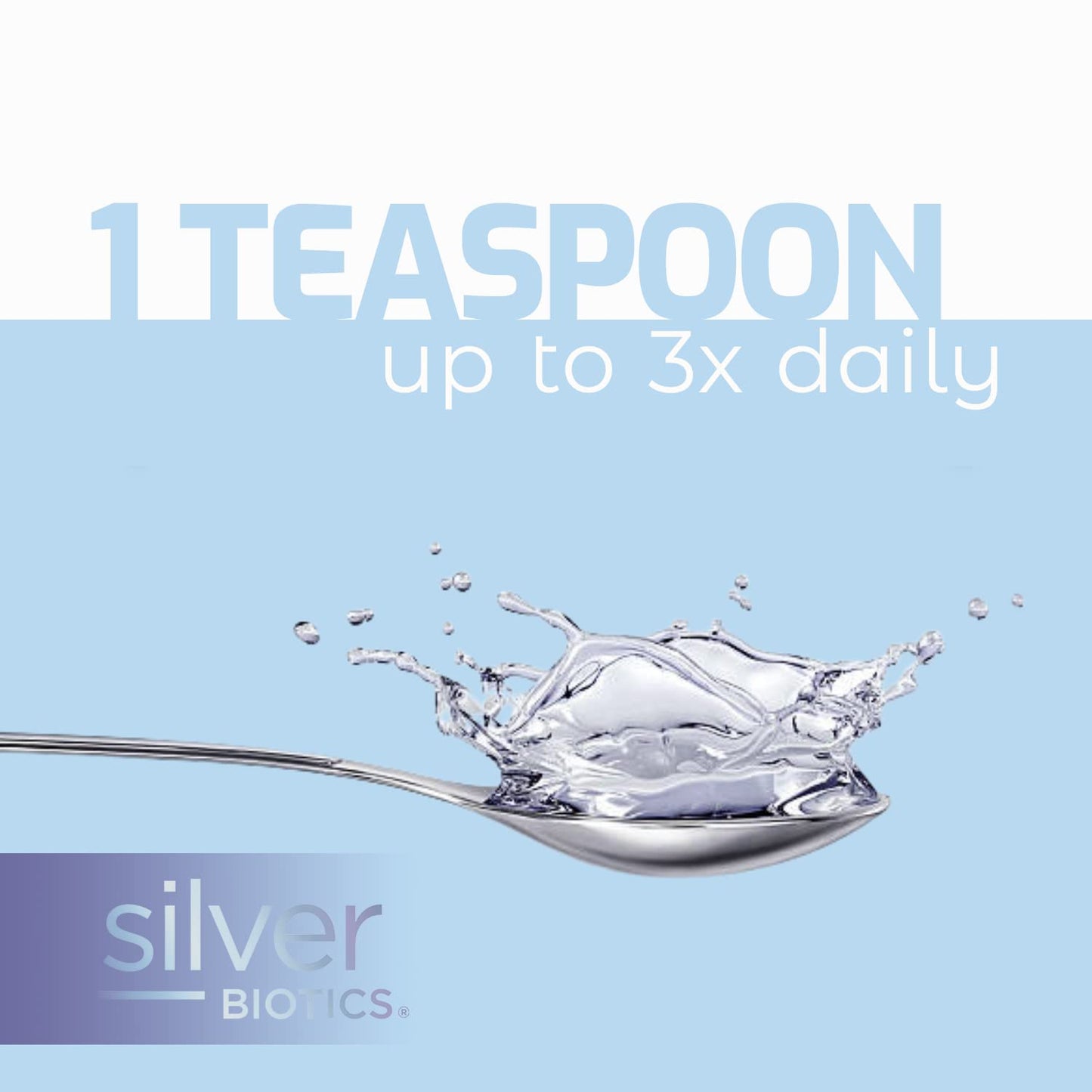 Silver Biotics Immune Support – Multivalent SilverSol 10 PPM | 8 Fl Oz