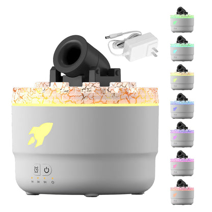 SIMOHOT Cannon Humidifier 280ML – 7-Color LED, 2 Spray Modes, Timer, Cool Mist