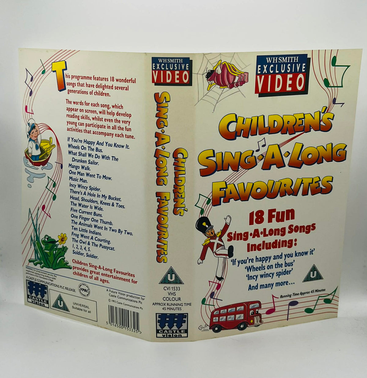 Children's Sing-A-Long Favourites Sleeve