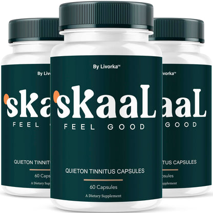 (3 Pack) Skaal Capsules – Tinnitus Support & Wellness