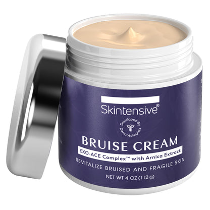 SKINTENSIVE Arnica Bruise Cream for Thin Skin – Moisturizing with Vitamins K, C & E (4 oz)