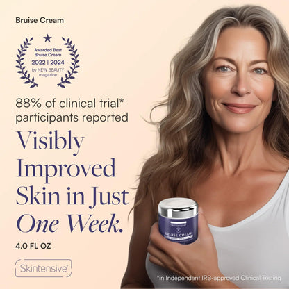 SKINTENSIVE Arnica Bruise Cream for Thin Skin – Moisturizing with Vitamins K, C & E (4 oz)