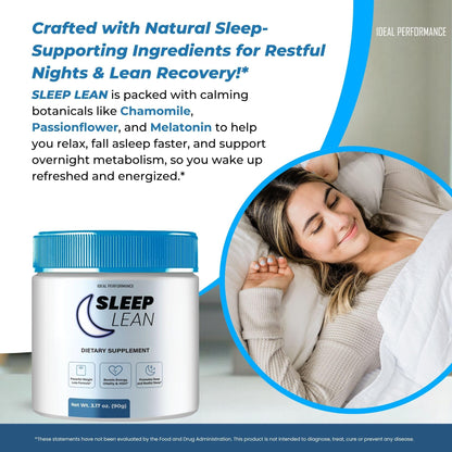 Sleep Lean Powder | Official SleepLean Health & Wellness Supplement - Maximum Strength (1 Pack)