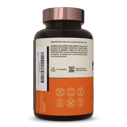 Live Conscious Magwell Magnesium Zinc & Vitamin D3 - 120 Caps