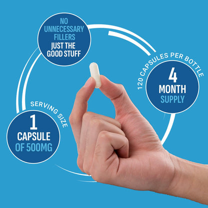 Purely Optimal Magnesium Complex — 6 Forms (Glycinate, Citrate & Malate) | Sleep, Stress & Muscle Support | 120 Caps