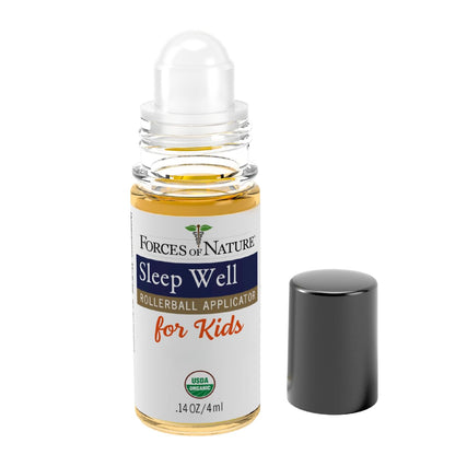 Forces of Nature Sleep Well for Kids – Organic Homeopathic Roll-On (4ml)