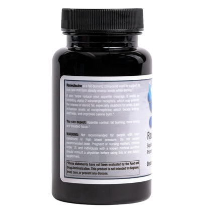Slim Science Rauwolscine Yohimbine HCL 3mg - 90 Vegetarian Capsules