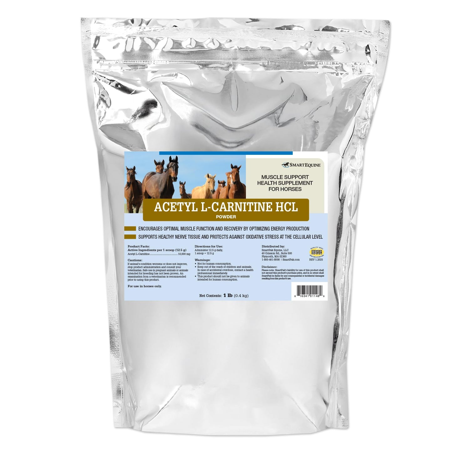 SmartEquine Acetyl L-Carnitine HCL Powder – Horse Energy & Muscle