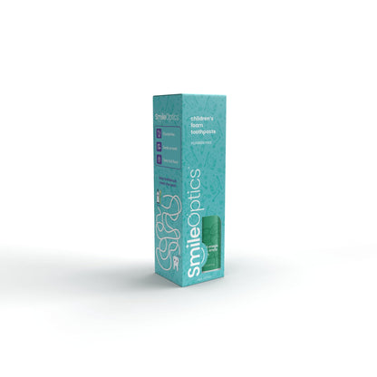 Smile Optics Mint Magic Kids' Foam SmilePaste - Fluoride-Free Kids' Toothpaste