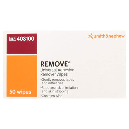 Smith & Nephew Remove Adhesive Remover Wipes 403100 – 50 Count