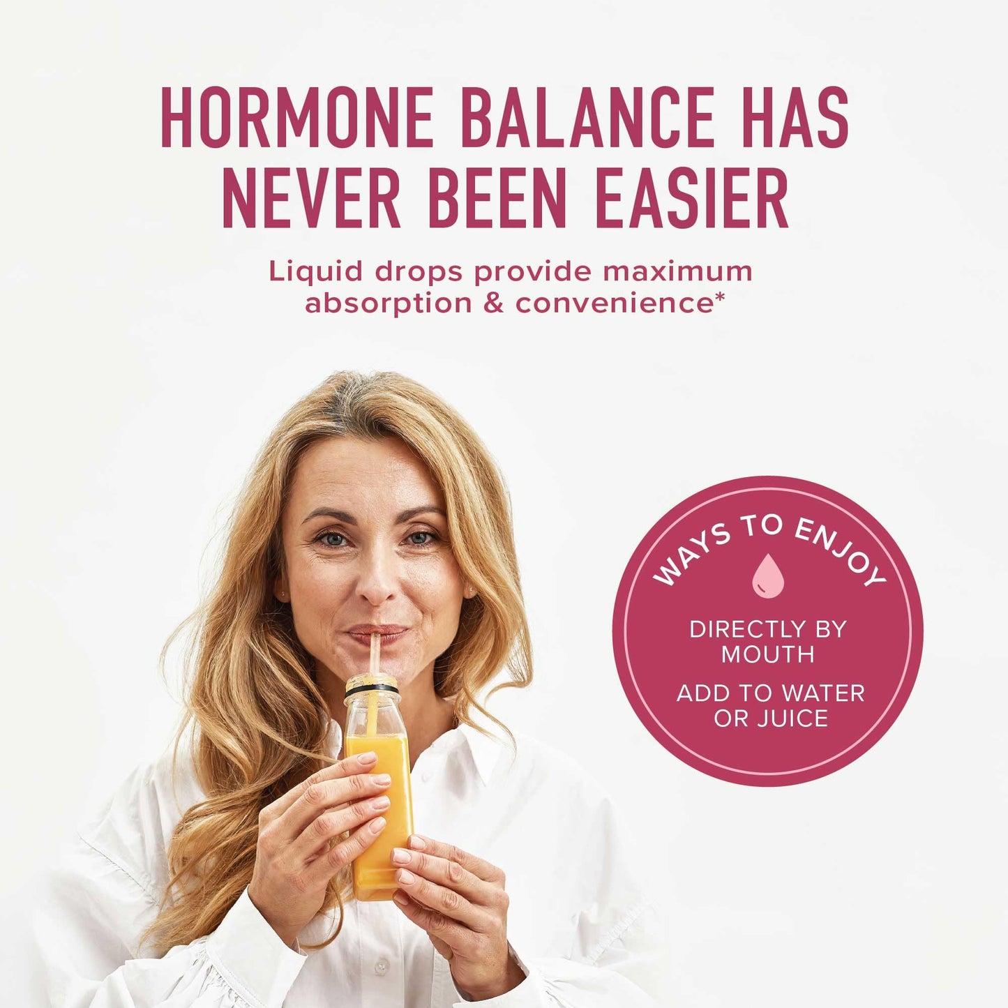 SMNutrition Hormone Balance Liquid Drops | Vegan Herbal Tincture for Menopause & PMS Relief | 2 oz