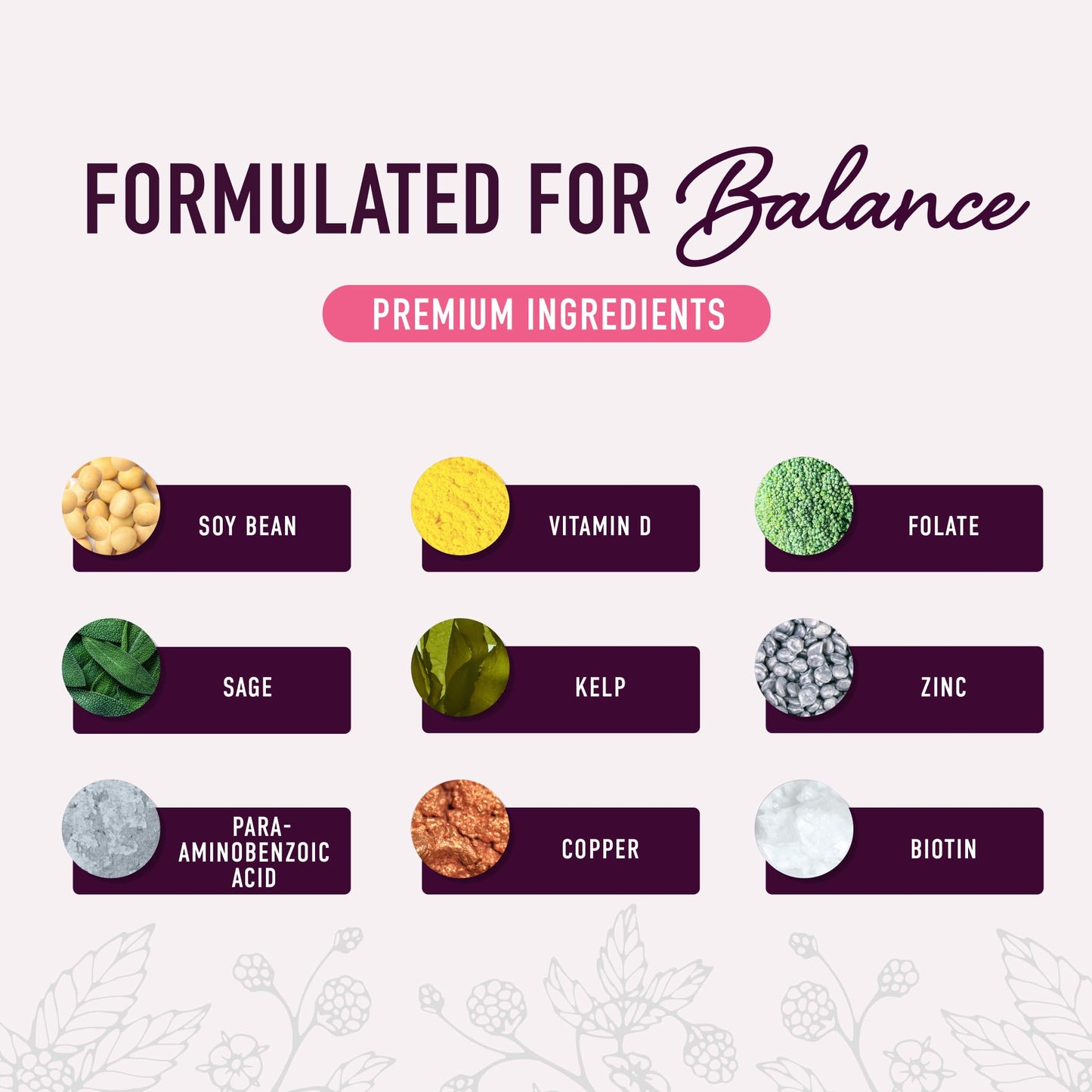 Menopause Support Gummies | Hormone Balance Relief for Hot Flashes & Mood | SMNutrition
