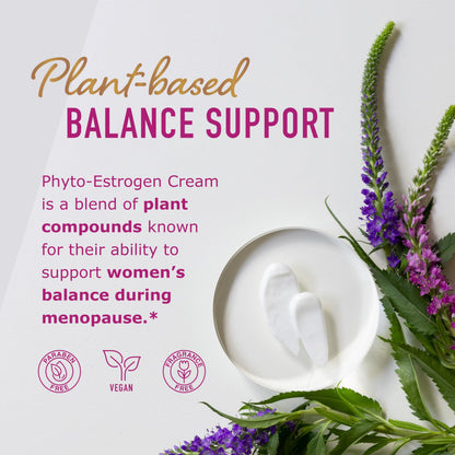 SMNutrition Phyto Estrogen Cream for Women — Plant-Based Menopause & Menstrual Support