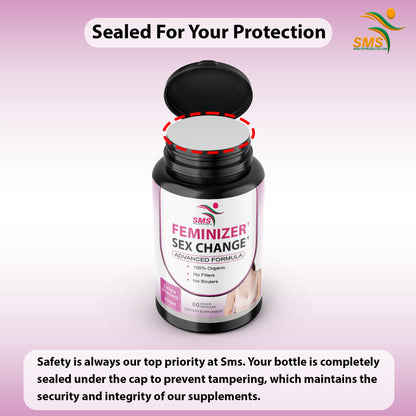Feminizer Sex Change Capsules - Pueraria Mirifica Estrogen Complex for Trans Women | SMSHEALTHPRODUCTS.com