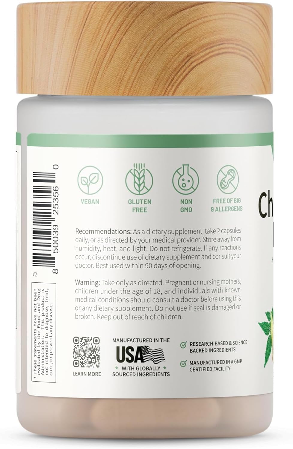 Snap Supplements Cholesterol Health - Natural Support for Heart, Liver, Digestive and Metabolic Health, 60 Vegetarian Capsules (30 Servings, 1 Month Supply)
