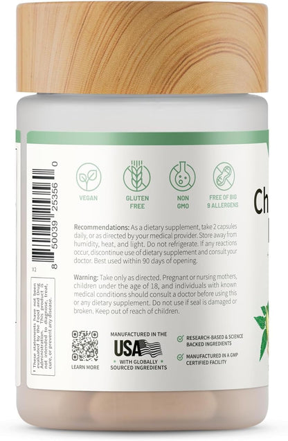 Snap Supplements Cholesterol Health - Natural Support for Heart, Liver, Digestive and Metabolic Health, 60 Vegetarian Capsules (30 Servings, 1 Month Supply)