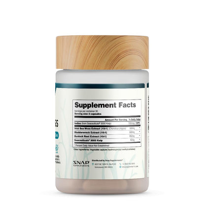 Irish Sea Moss with Bladderwrack & Iodine – Immune & Skin Support