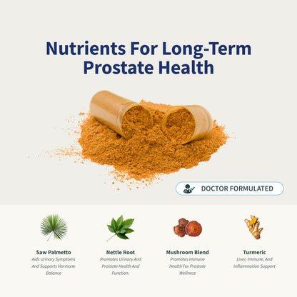 Snap Supplements Prostate Health with Saw Palmetto – DHT Blocker for Men, 90 Veggie Caps