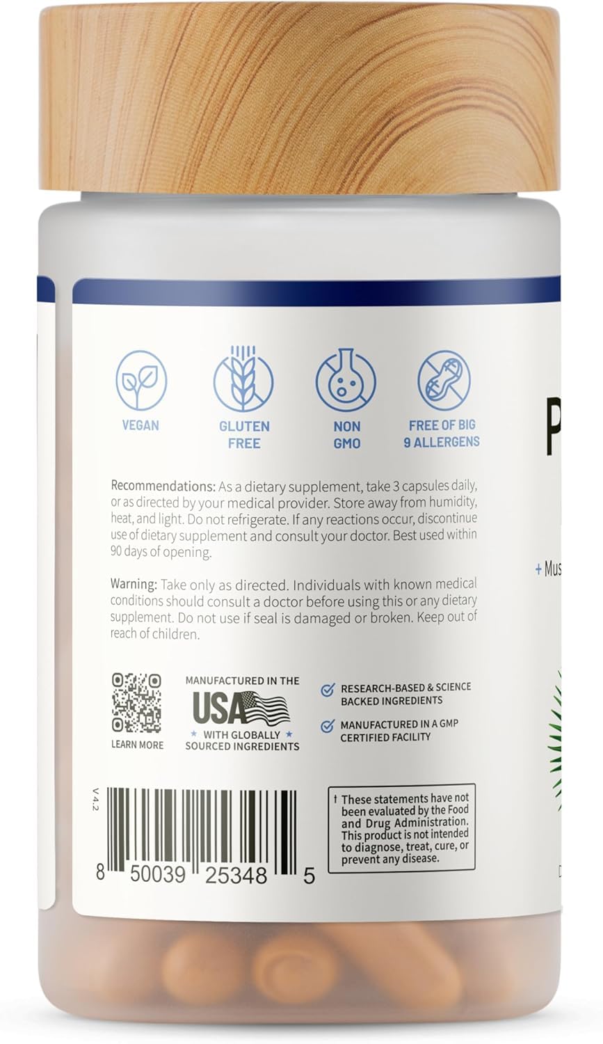 Snap Supplements Prostate Health with Saw Palmetto – DHT Blocker for Men, 90 Veggie Caps