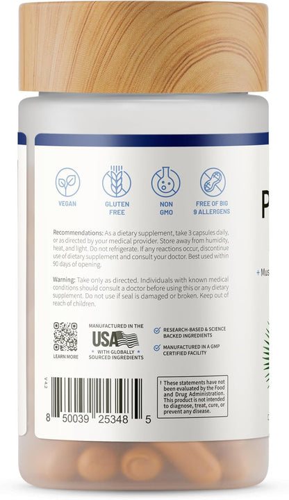 Snap Supplements Prostate Health with Saw Palmetto – DHT Blocker for Men, 90 Veggie Caps