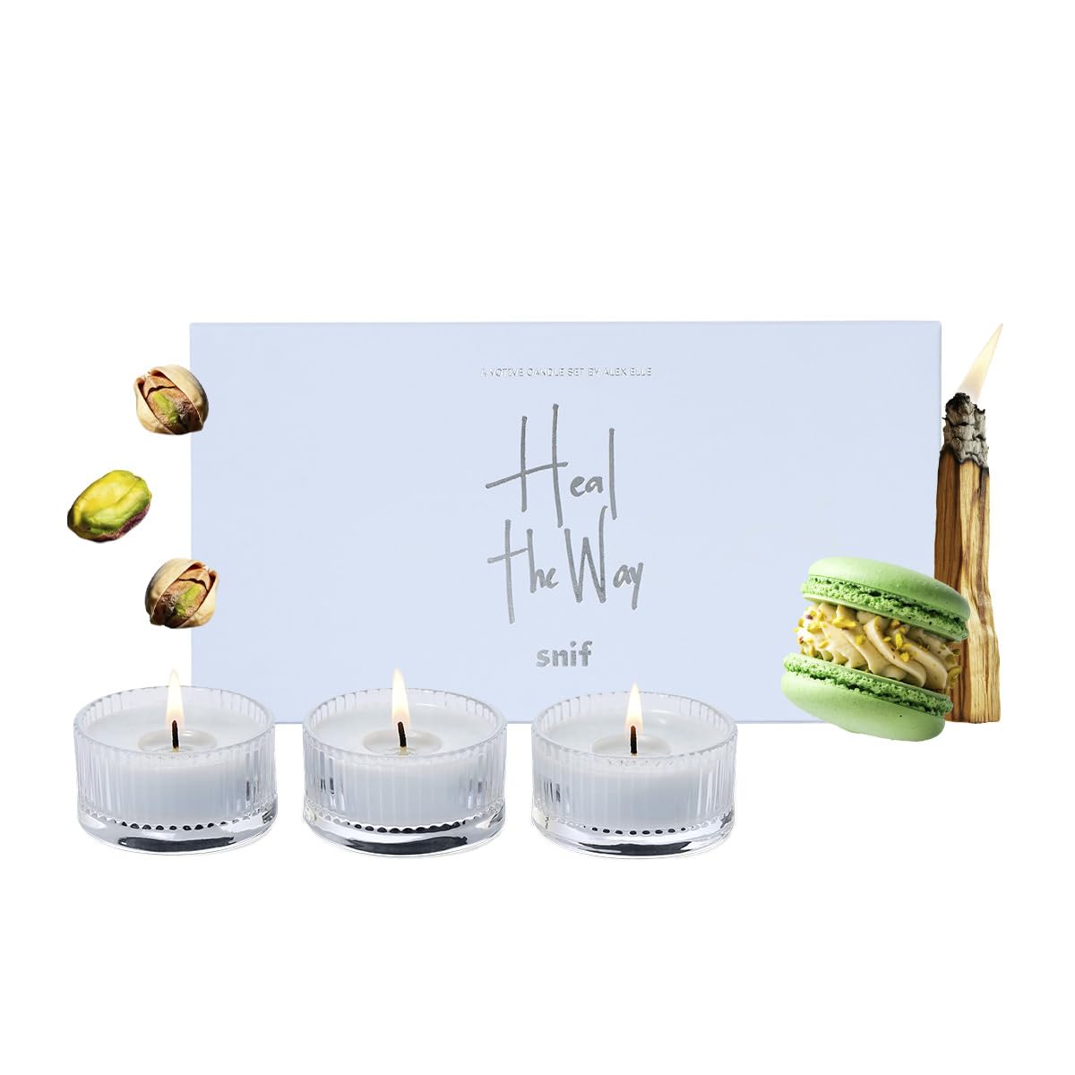 Heal The Way Votives by Snif — Luxury Scented Candles, Gourmand & Ambery