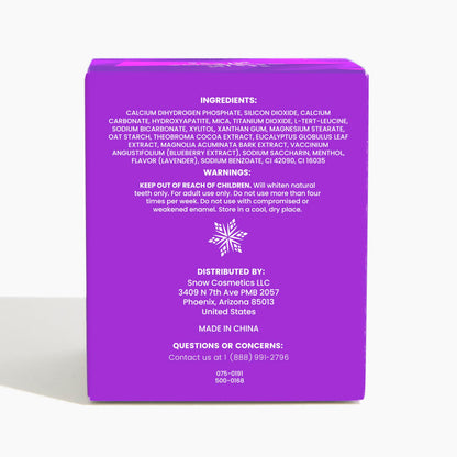 SNOW Purple Magic Powder – Purple Teeth Whitening with Hydroxyapatite (18g)