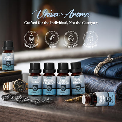 SNOWSEN Cologne Essential Oil Set - Diffuser Oils & Gift Set