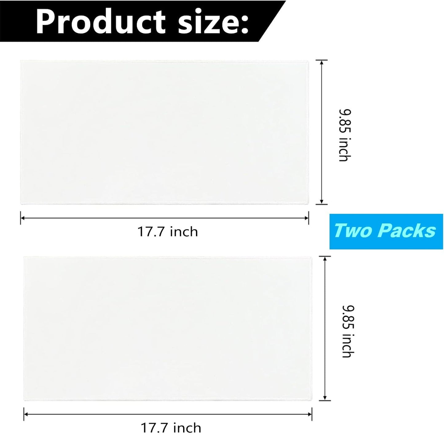 Two-Piece Organic Cotton Flannel for Castor Oil Pack | Reusable Pads